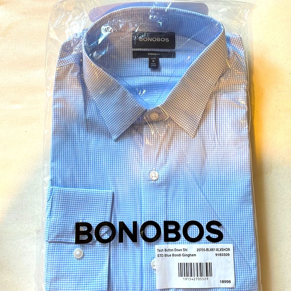 Bonobos Shirts Bonobos Tech Buttondown New In Package Poshmark